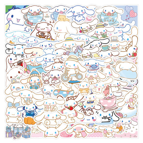 大耳狗玉桂狗贴纸手机壳儿童贴画