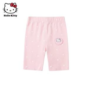 Hello Kitty凯蒂猫夏季棉五分裤女童休闲裤子打底裤打底中裤