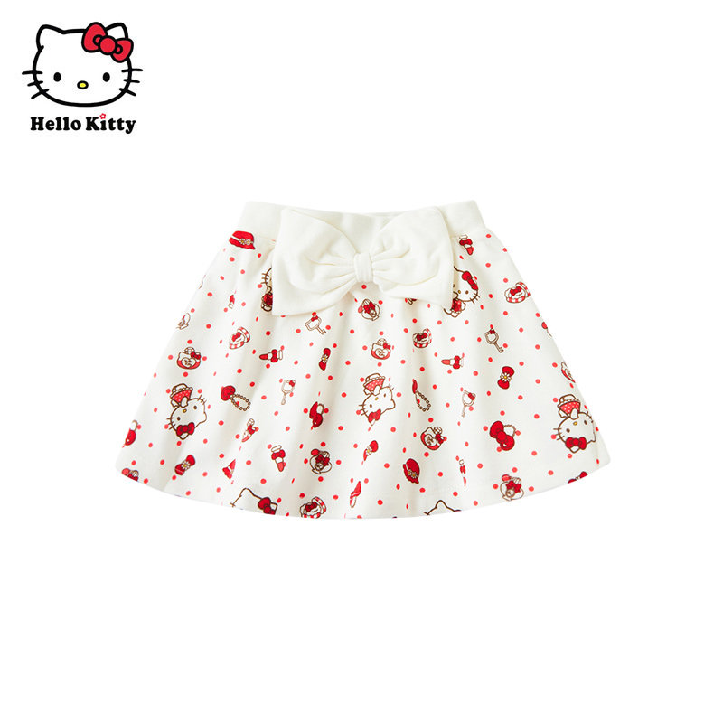 Hello Kitty童装春款女童可爱半身裙春款裙子短裙