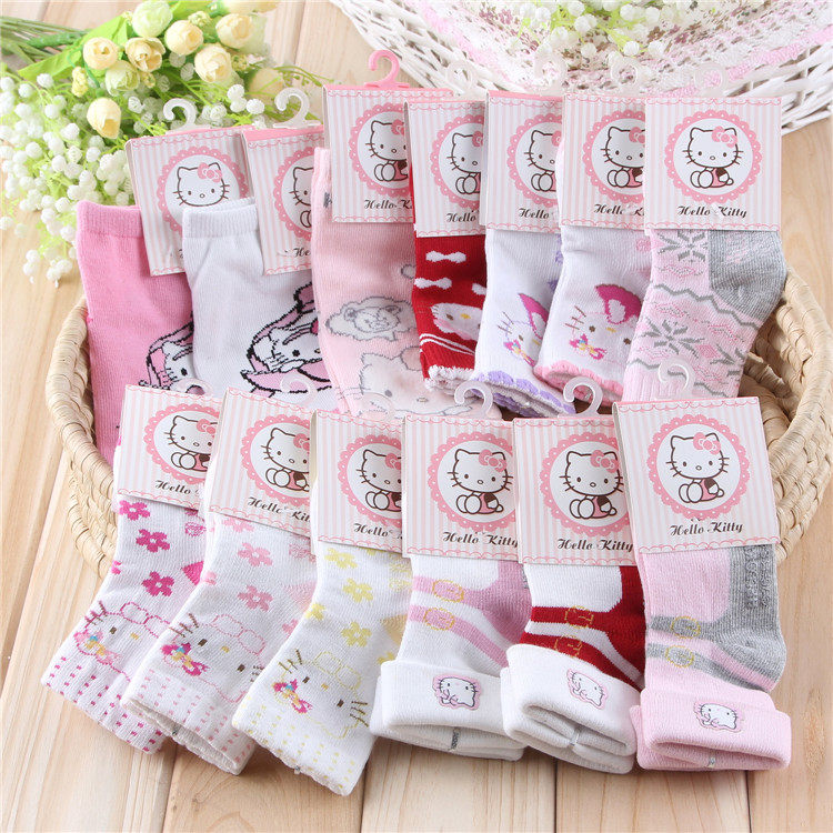 Hello Kitty quality goods children Cute socks Boat socks child Cotton socks girl spring and autumn Socks ventilation comfortablein the Children/Baby/Family fitted , Children's socks( 0-16 Years)  category - from Buy2taobao.com to provide professional Taobao agent buy service
