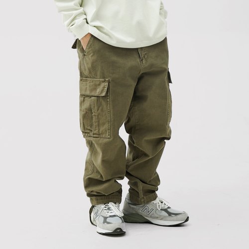 蜡染日本stain宽松军裤