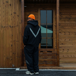 HOODIE LAPIVIMA WEAVE REVERSE 反向编织连帽卫衣加绒加厚 USAFA