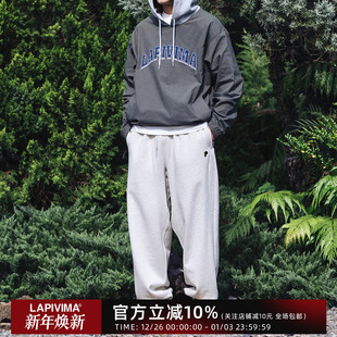 THICKENED 加厚加绒秋冬保暖休闲卫裤 WIDE PANTS CUT LAPIVIMA