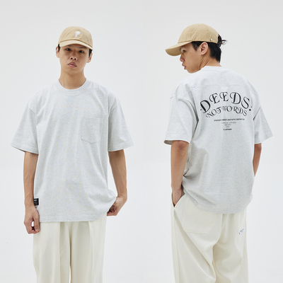 LAPRIMA日系口袋印花T恤