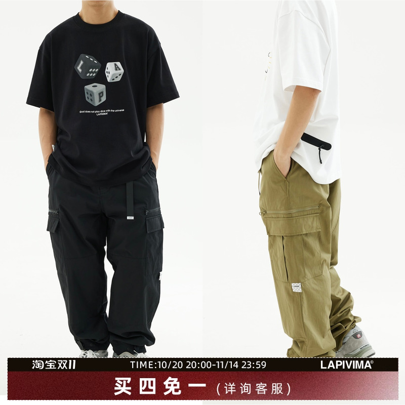 LAP长裤工装裤日系多口袋