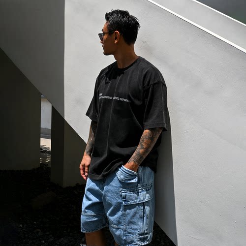 LAPIVIMA COLOR SERIES WASHED PRINED TEE 夏日多色水洗印花TEE