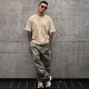 COLOR BLOCK CARGO LAPIVIMA WASHED TONED 拼接工装 PANTS TWO 裤