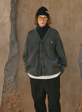 LAPRIMA  HIGH COLLAR LS 日系复古高领毛巾料打底套头长袖T恤衫