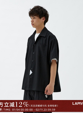 LAPRIMA DRAPE ANTI-WRINKLE SHIRT垂感飘逸抗皱凉感廓形衬衣