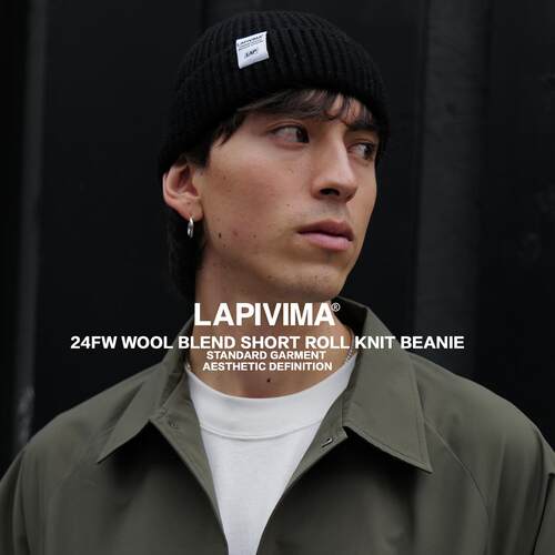 LAPIVIMA羊毛混纺针织帽