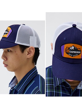 LAPRIMA夏季暗紫色户外帽钓鱼帽棒球帽休闲日系美式路亚山系帽LAP