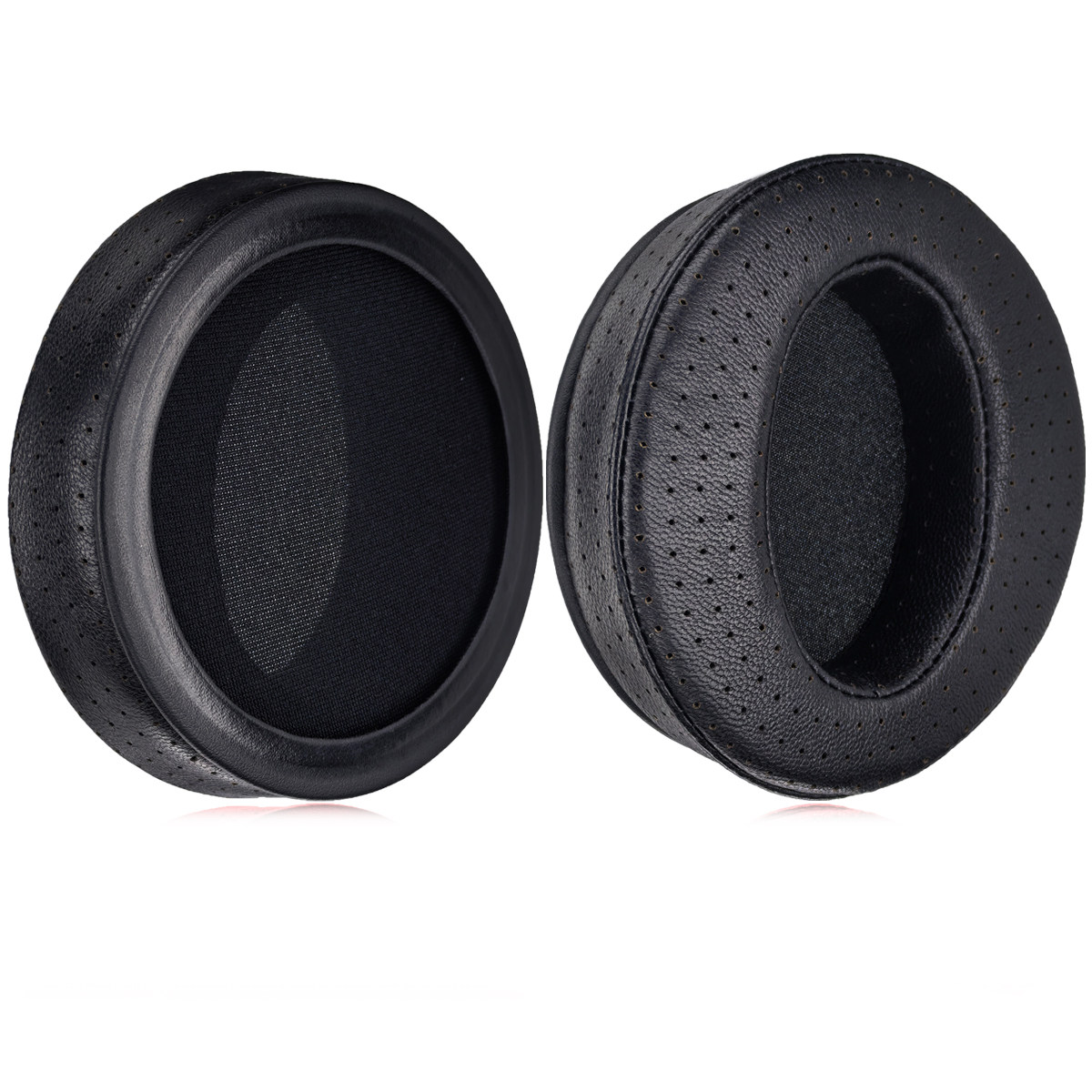 乾音适用HORIZON水月雨EP-100A耳机耳垫套罩黑色麂皮绒羊皮慢回弹