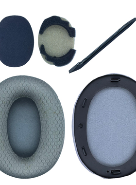 适用SONY索尼头戴式耳机MDR1000X WH1000XM2耳罩套垫降噪羊皮卡扣