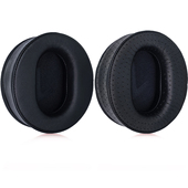 105 乾音圆形耳机套罩垫内椭圆80 110MM透气羊皮布 100