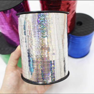 派对儿童生日派对气球绳子丝带飘带雨丝彩带流苏装饰镭射扎带绑绳