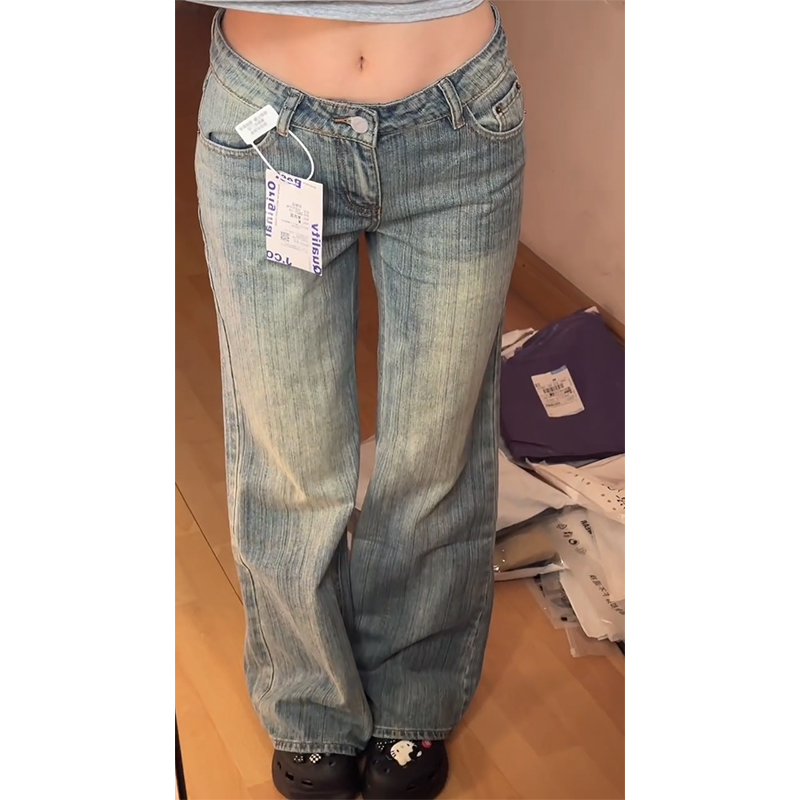 小红书博主推荐高个子加长牛仔裤