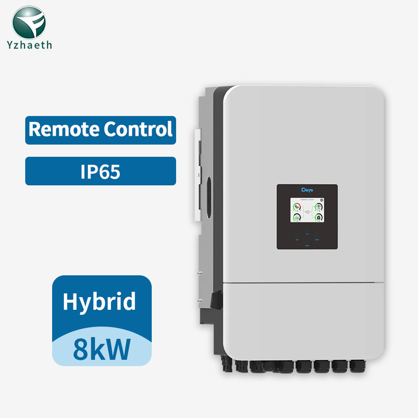 Deye SUN-8K-SG05LP1-EU-SM2 单相混合逆变器 3.6/5/6/7/7.6/8KW