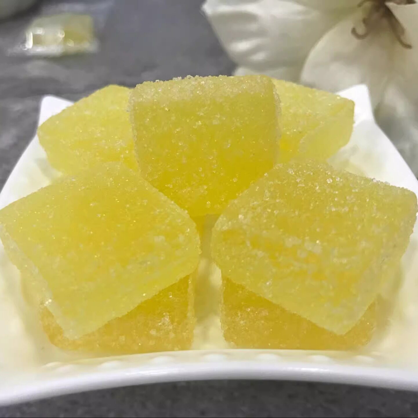 零食柠檬糕软糖5斤装果汁果味水果软糖果送女友礼物包邮