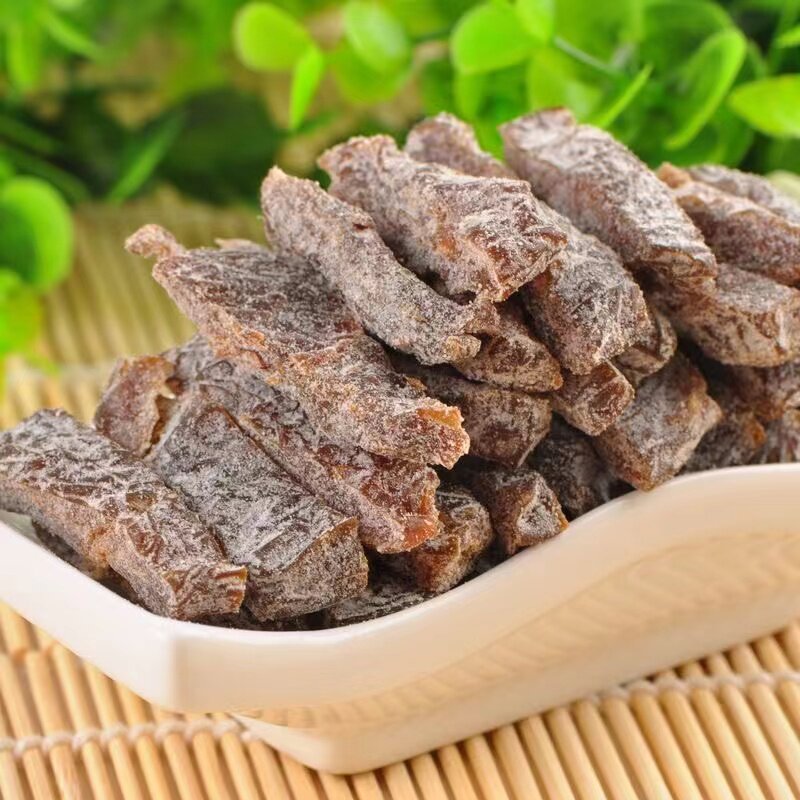 盐津梅条九制酸话梅肉干零食无核话梅肉梅干梅子蜜饯果脯5斤
