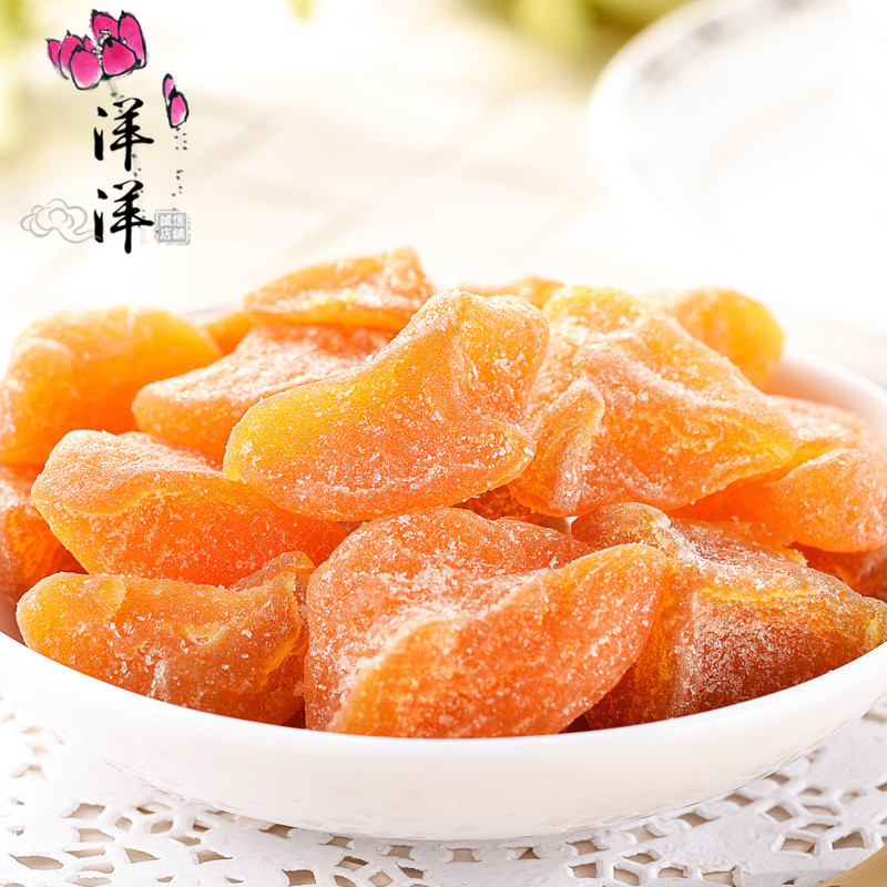 黄桃干 5斤黄桃干桃脯 桃肉水蜜桃干水果干 蜜饯果脯休闲食品