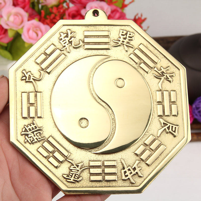 铜镜凸面八卦镜家用凹镜门口门厅凸镜