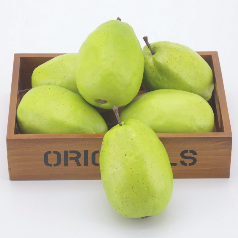 仿真番石榴芭乐假水果蔬菜小摆件