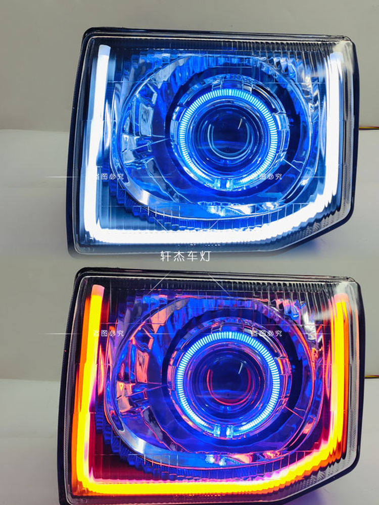 Pajero V31 V33 üçün LED iki-linzalı və lazer fənər dəsti