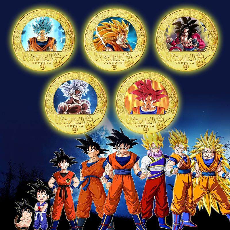 七龙珠 孙悟空 儿童礼物动漫金属工艺 礼盒徽章 跨境 同款