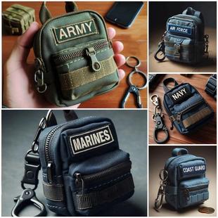 Backpack Army Keychain迷你陆军背包钥匙扣 Mini 跨境爆款