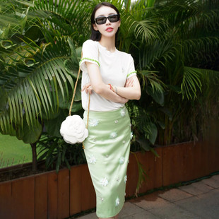 亮片水钻半裙 竹雨 NOTHING NINE