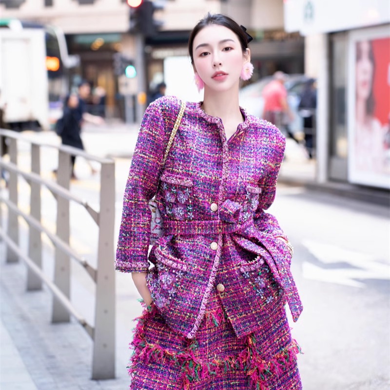 NOTHING NINE 紫莺重工手工外套