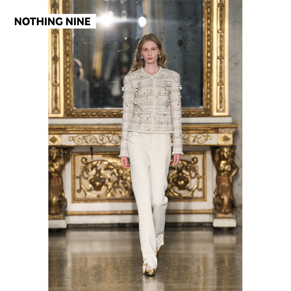 NOTHING NINE【米兰秀款】赫芙米耶粗花呢外套/长裤