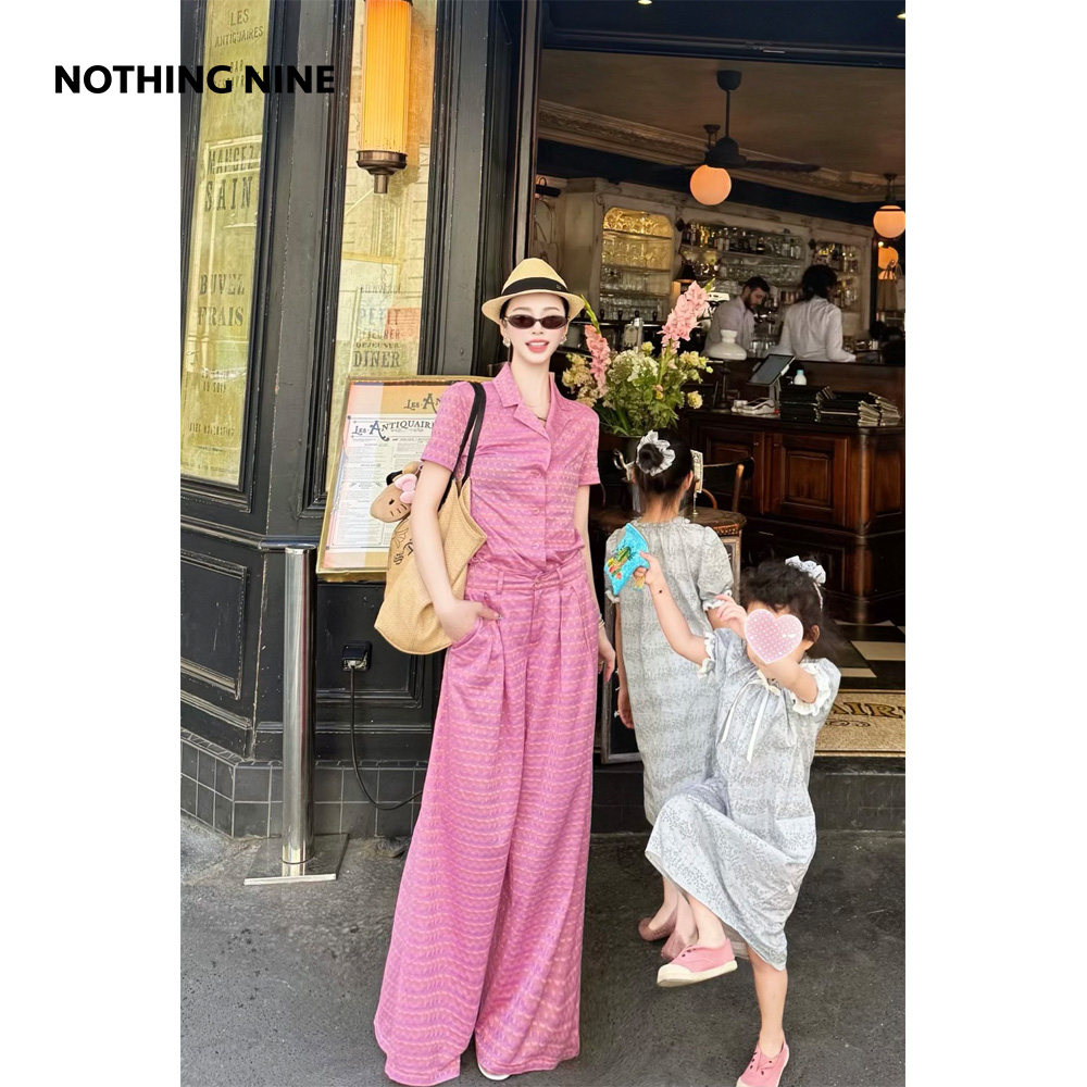 NOTHING NINE 西柚余响意大利进口面料衬衫/长裤