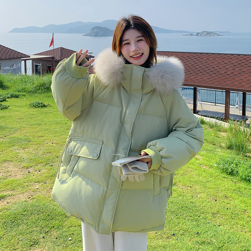 现货2025冬季新品短款毛领棉服外套137-8015-P175-控268，女装棉衣/棉服，浙宝137