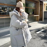 现货2025冬季新款90白鸭绒中长款羽绒服137-5063-P340-控518，女装羽绒服，浙宝137