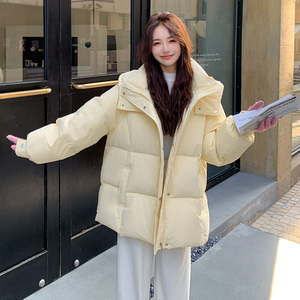 现货 2025冬季新品 短款棉服外套 137-8006-P170-控258图片