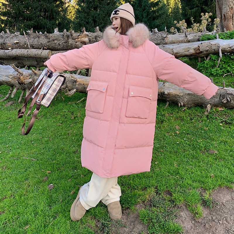 现货冬装新款长款毛领棉服外套137-8020-P195-控298,女装棉衣/棉服,浙宝137