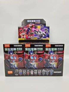 布鲁可变形积木人金刚第一弹第六弹鲁克6盲盒拼装机器人儿童玩具