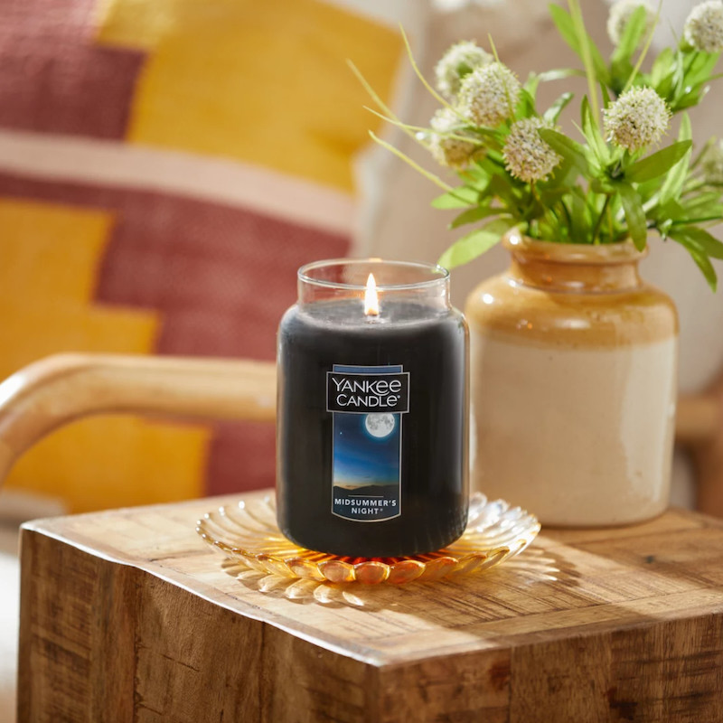 送点火器yankeecandle杨扬洋基香薰蜡烛623g大瓶22oz香芬美国长明