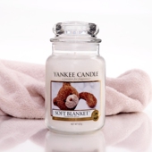 美国yankee小熊标柔软梦乡杨扬洋基香薰蜡烛边伯贤softblanket礼