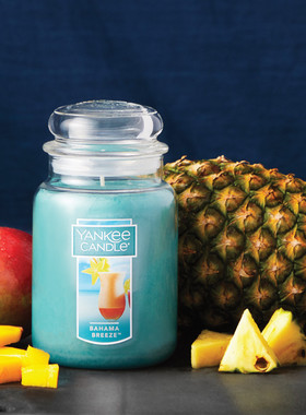 Yankee杨扬洋基香薰蜡烛粉色沙滩pinksand巴哈马微风bahamabreeze