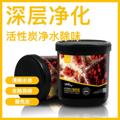 RUIFINE 瑞丰 椰壳活性炭鱼缸去除异味净水过滤淡海水通用水族