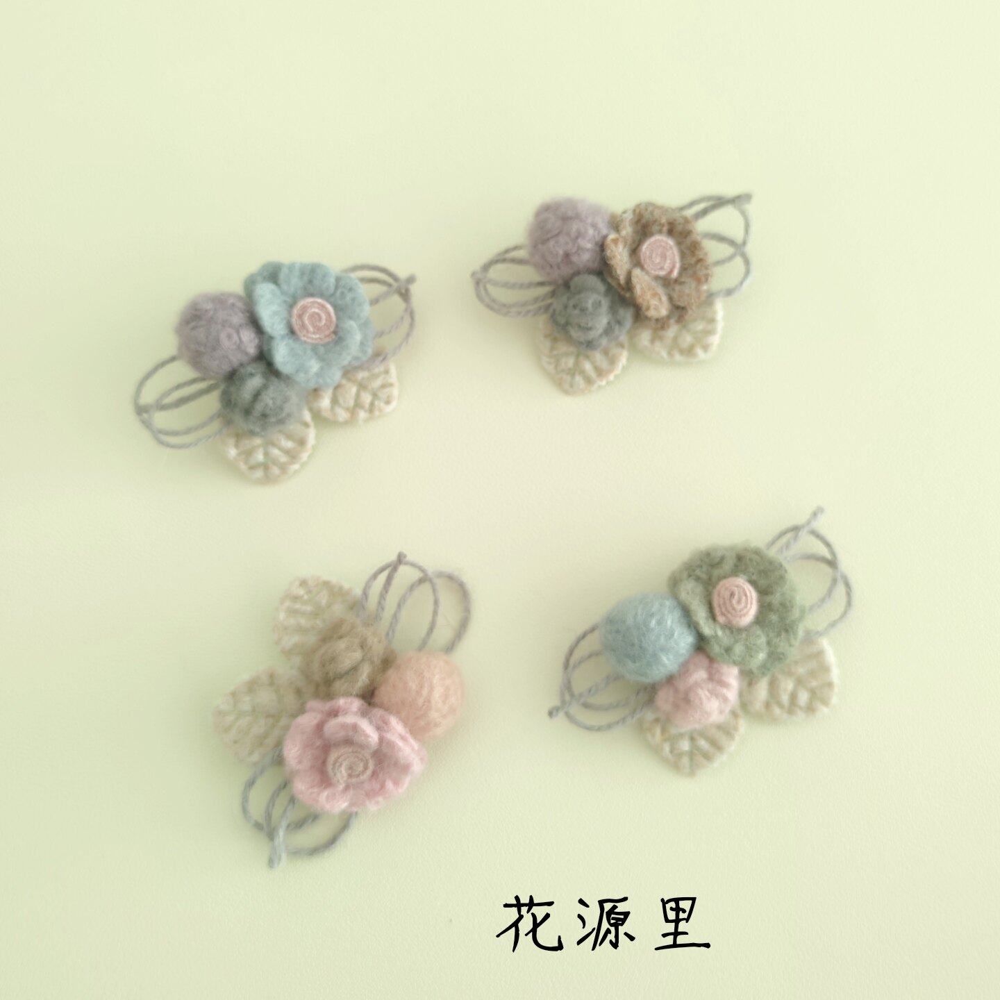 花源里秋冬森系花朵胸针大别针围巾胸花大衣外套毛衣开衫搭配饰