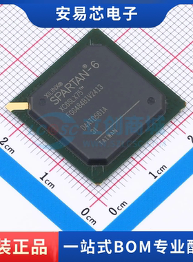 XC6SLX75-3FGG484I 封装FBGA-484 可编程逻辑器件 全新原装