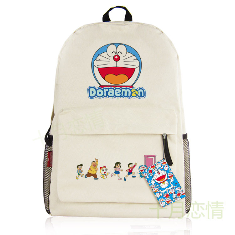 哆啦A梦周边双肩包 机器猫 Doraemon 动漫男女背包 卡通书包