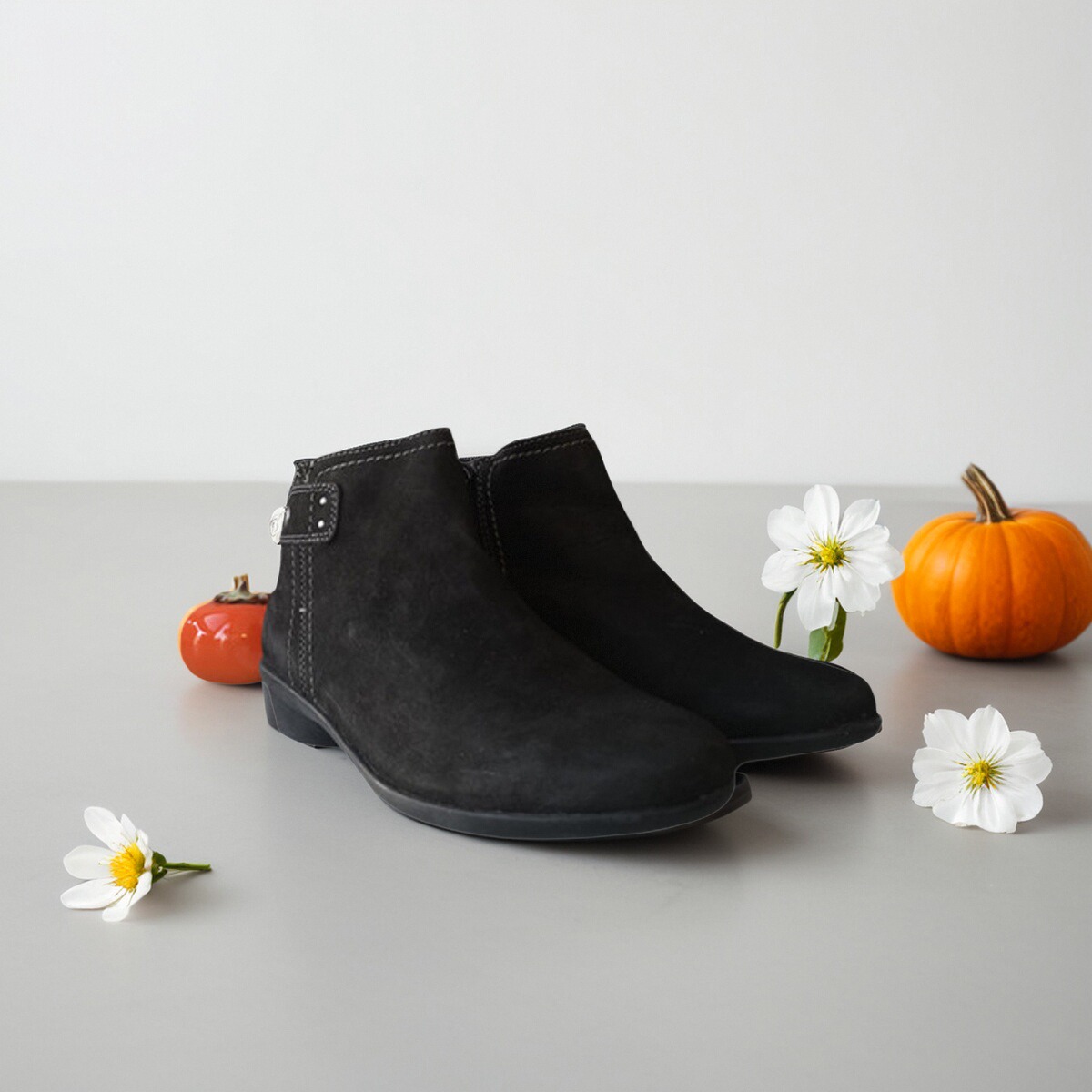 Rockport/乐步Cobb Hill冬季磨砂皮户外休闲短筒女靴及踝靴 6M/36
