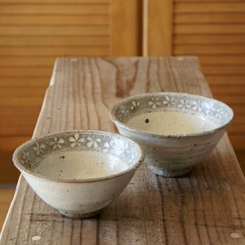 Япония импортированная мида -обжаренная грубая глиняная посуда три островного капюшон