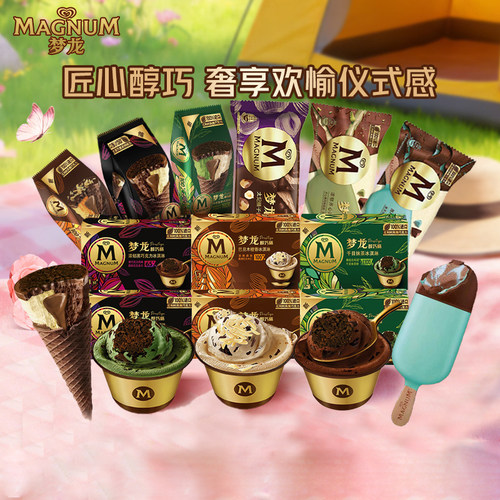 5支梦龙冰淇淋全家福包邮