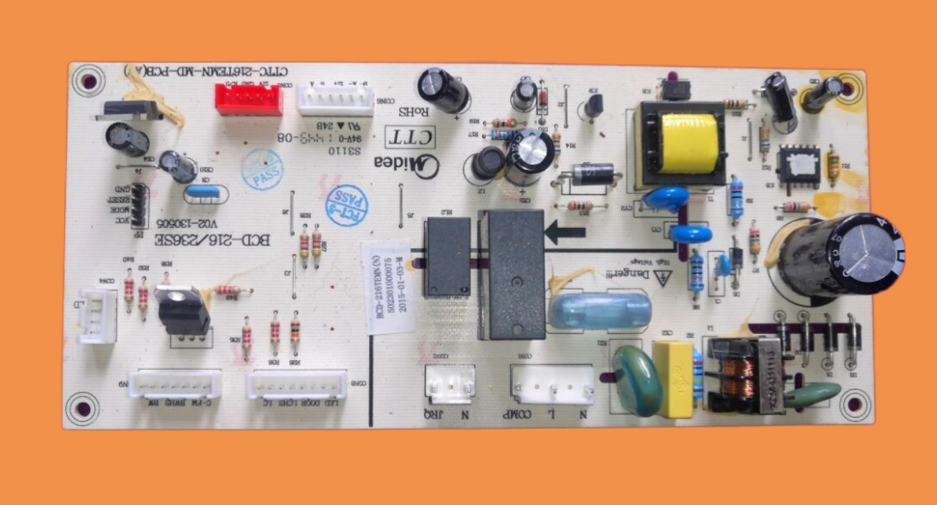 适用美的冰箱电脑板电源板BCD-2