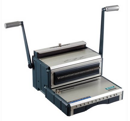 qupa千页百汇台历铁圈打孔装订机s310台历铁环装订机带抽刀